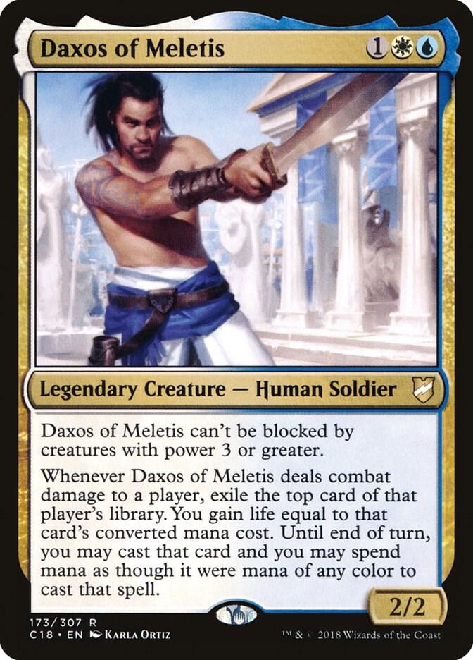 Daxos of Meletis 173 card from Commander 2018