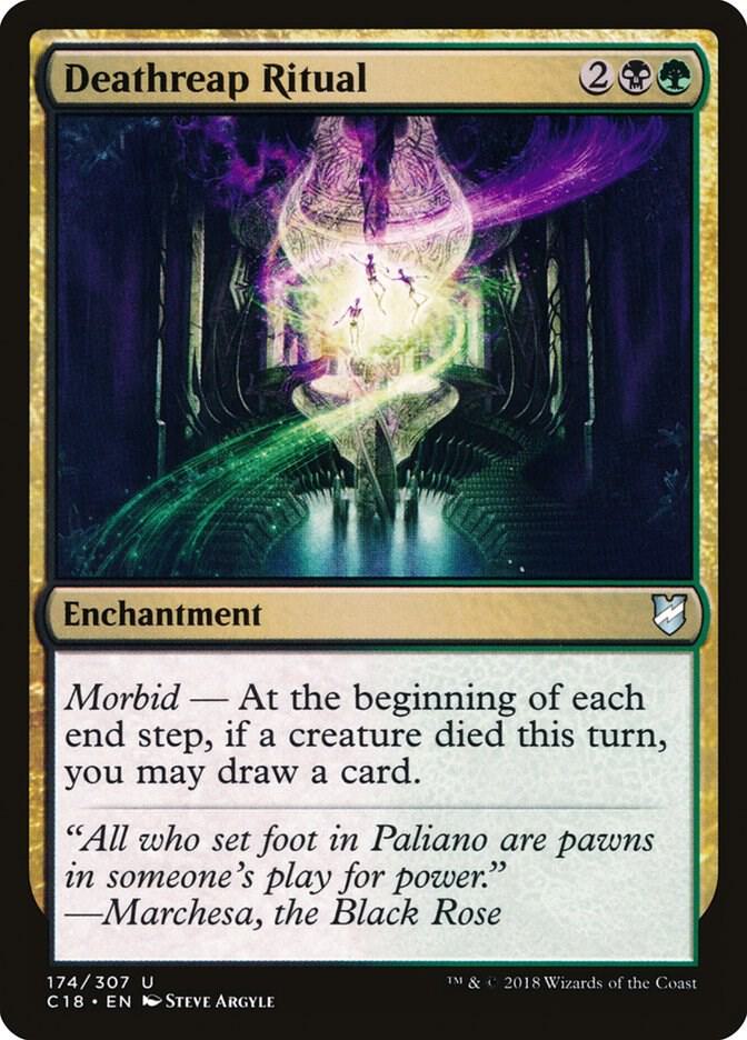 Deathreap Ritual 174 card from Commander 2018