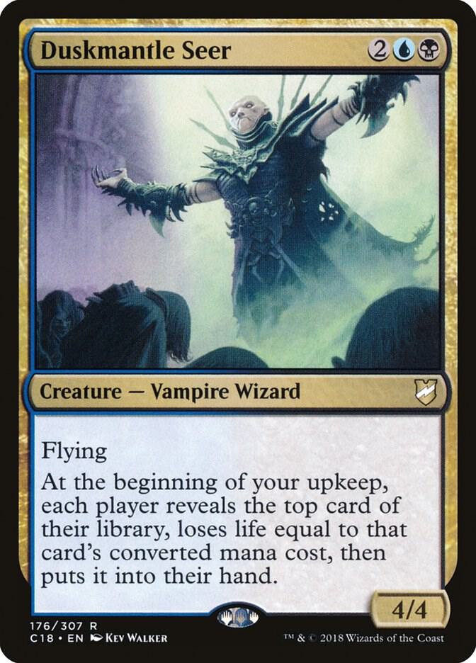 Duskmantle Seer 176 card from Commander 2018