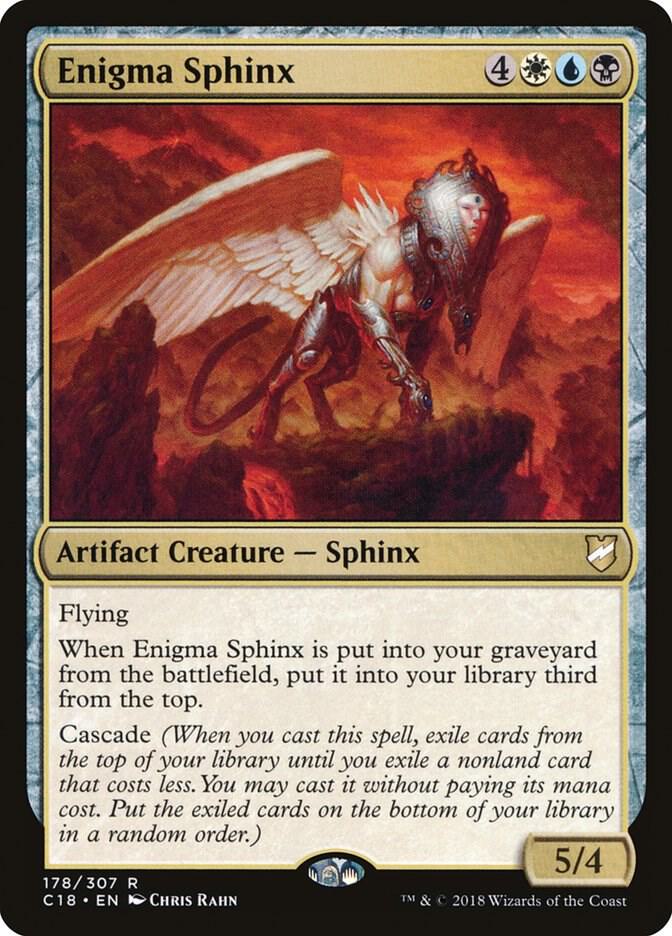 Enigma Sphinx 178 card from Commander 2018