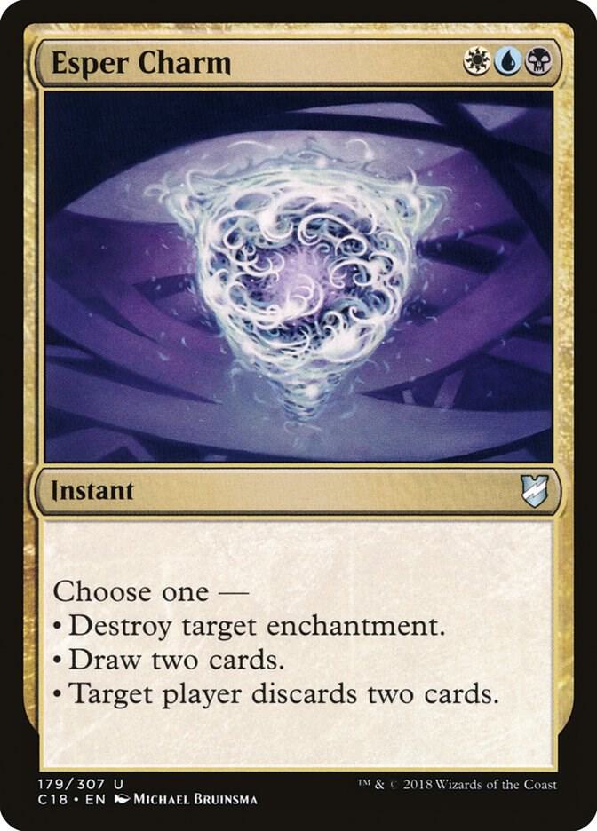 Esper Charm 179 card from Commander 2018