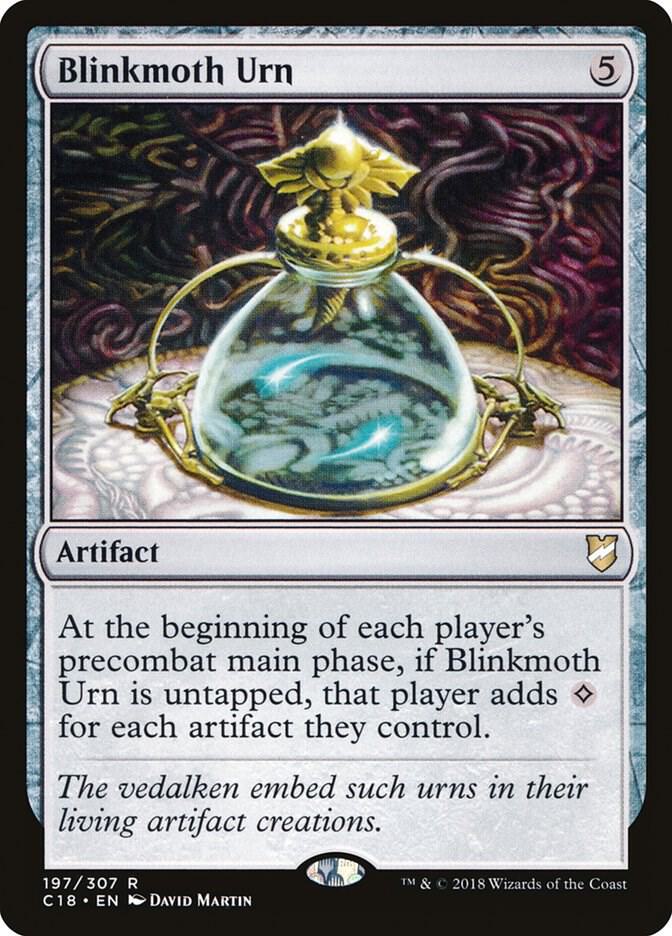Blinkmoth Urn 197 card from Commander 2018
