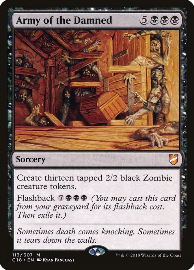 Army of the Damned 113 card from Commander 2018