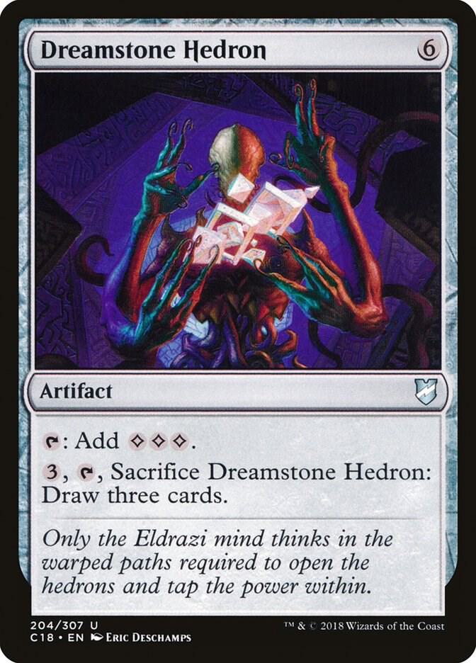 Dreamstone Hedron 204 card from Commander 2018