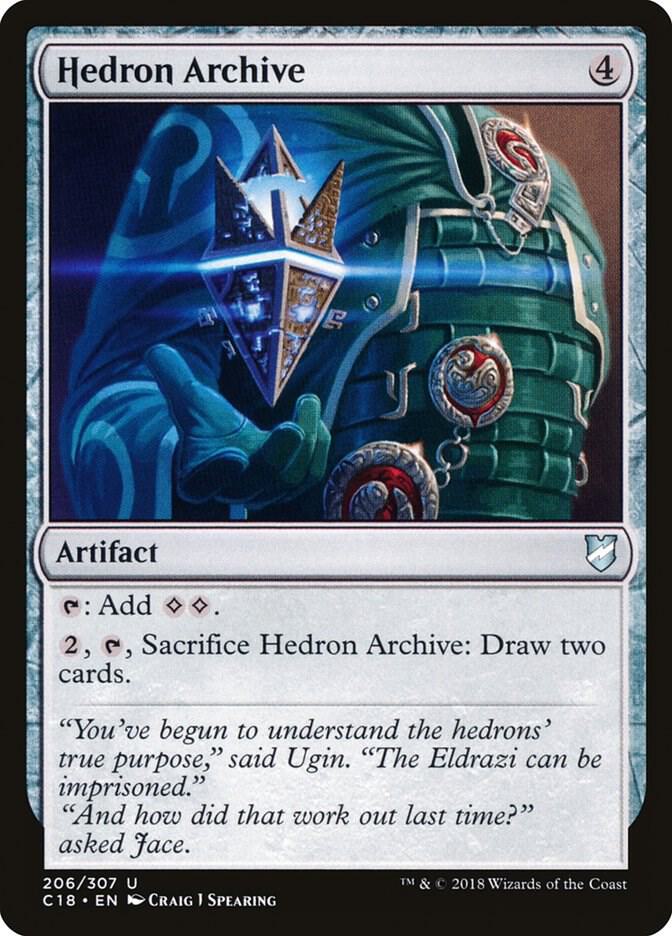 Hedron Archive 206 card from Commander 2018