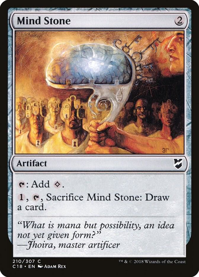 Mind Stone 210 card from Commander 2018