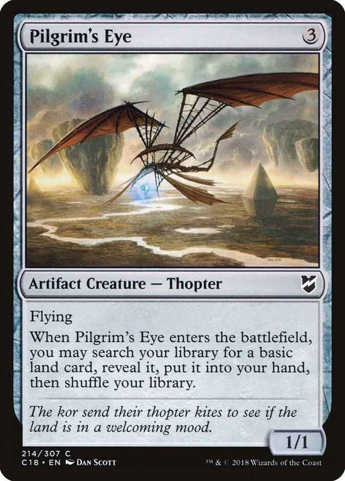 Pilgrim's Eye 214 card from Commander 2018