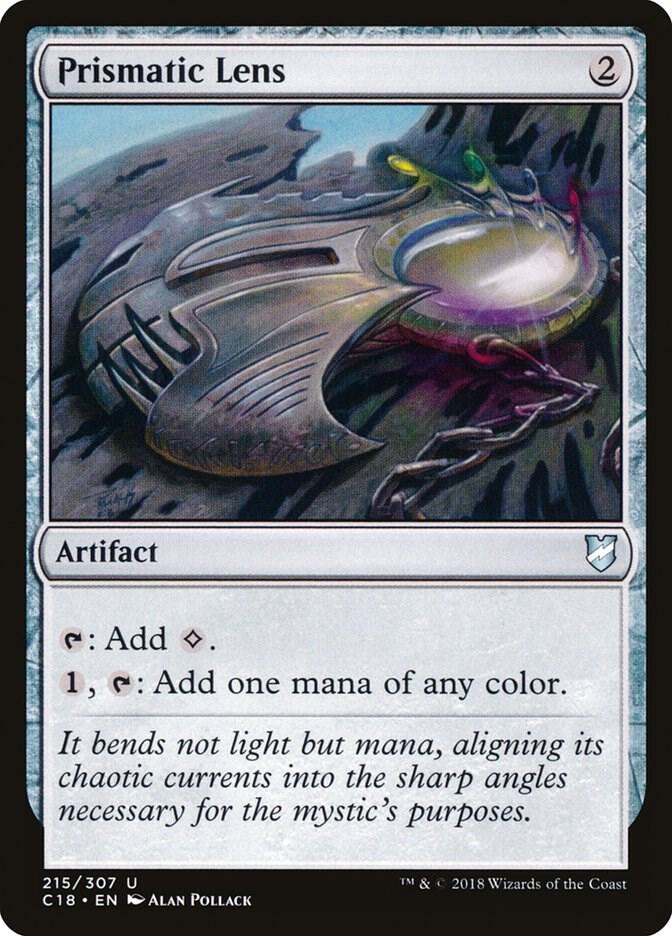 Prismatic Lens 215 card from Commander 2018