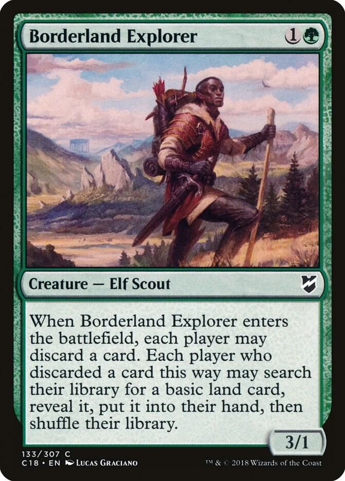 Borderland Explorer 133 card from Commander 2018