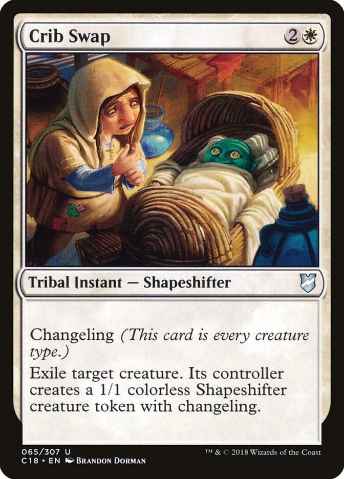 Crib Swap 65 card from Commander 2018