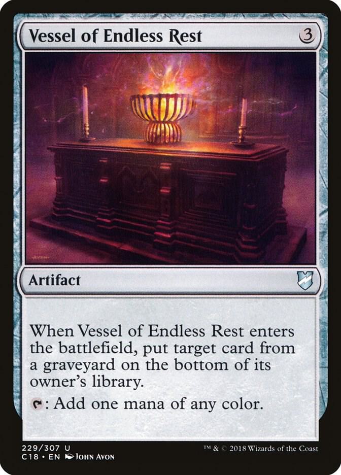 Vessel of Endless Rest 229 card from Commander 2018