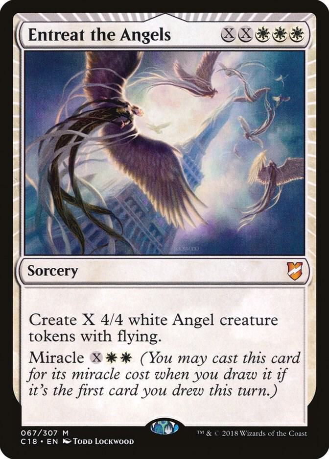 Entreat the Angels 67 card from Commander 2018