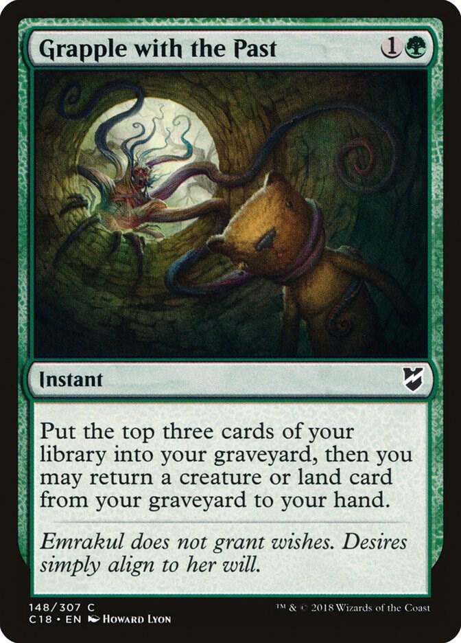 Grapple with the Past 148 card from Commander 2018