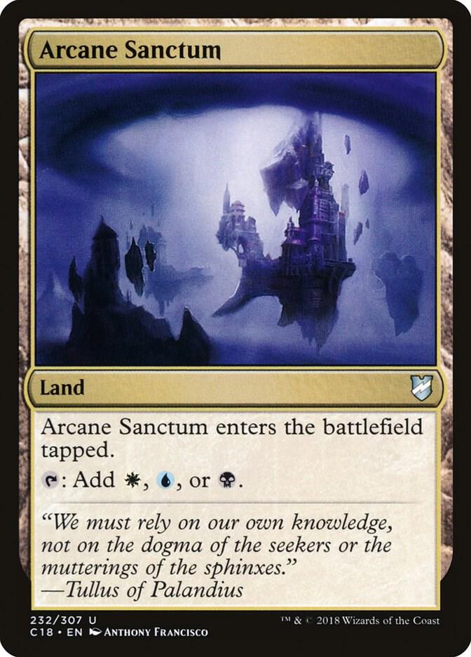 Arcane Sanctum 232 card from Commander 2018