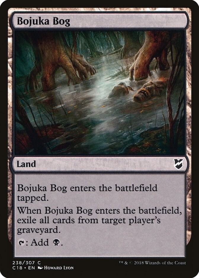Bojuka Bog 238 card from Commander 2018