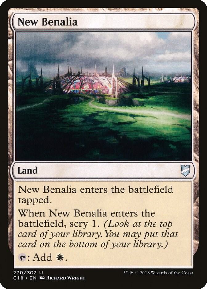 New Benalia 270 card from Commander 2018