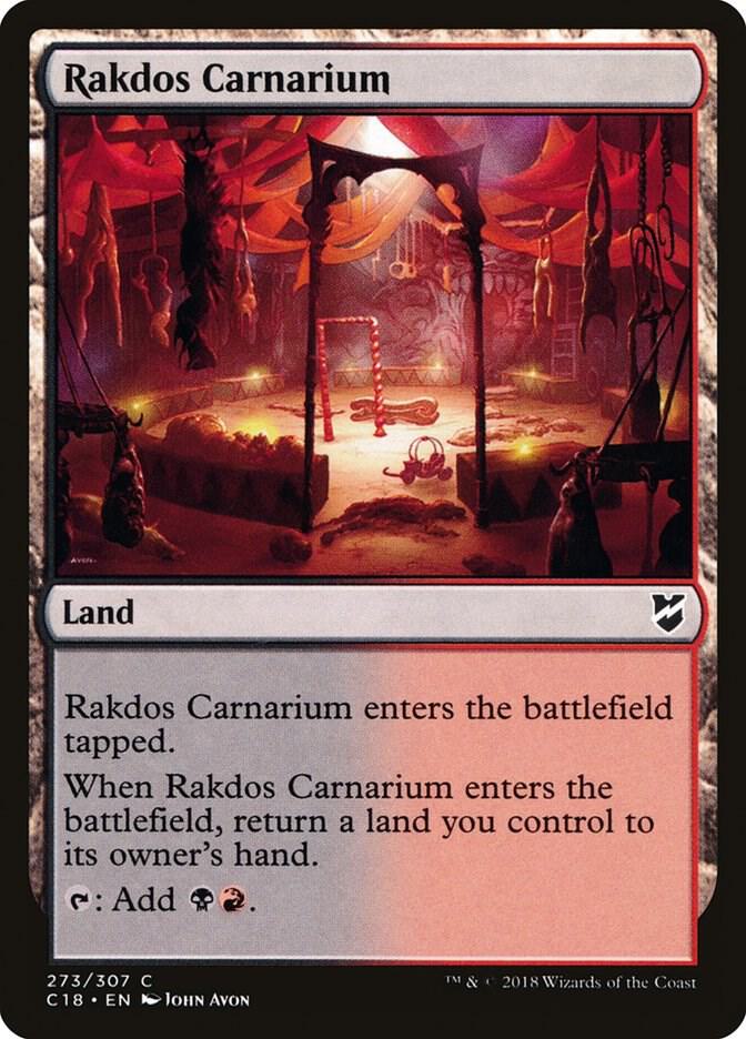 Rakdos Carnarium 273 card from Commander 2018