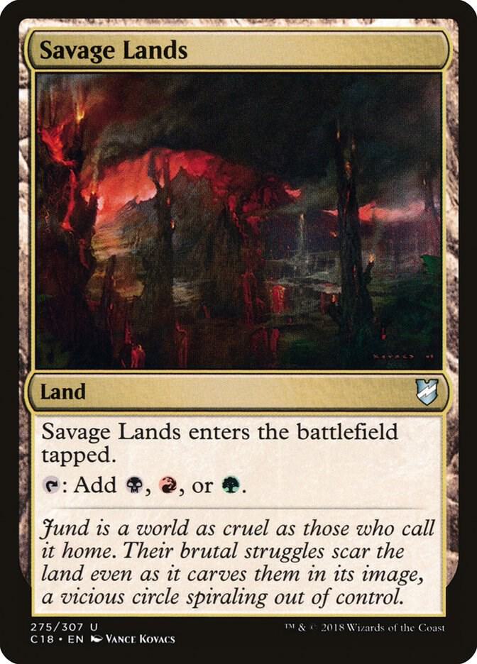 Savage Lands 275 card from Commander 2018