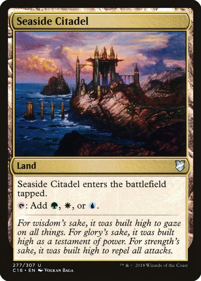 Seaside Citadel 277 card from Commander 2018