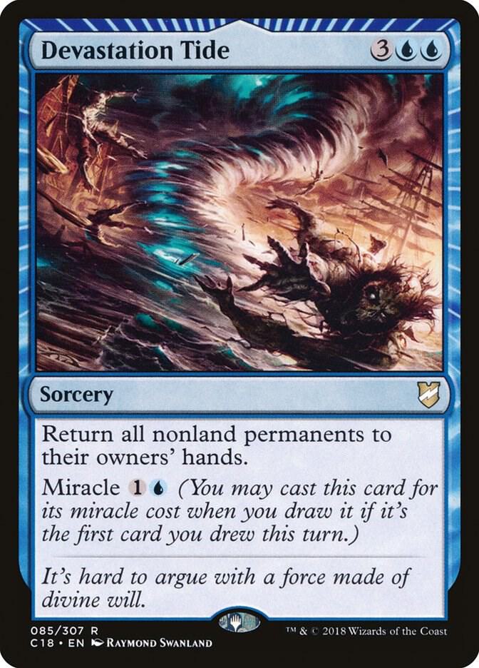 Devastation Tide 85 card from Commander 2018
