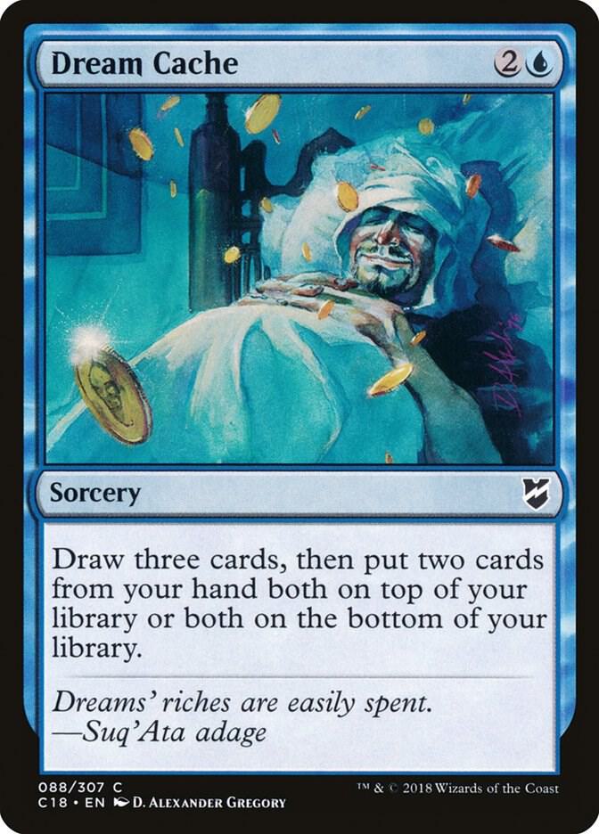Dream Cache 88 card from Commander 2018