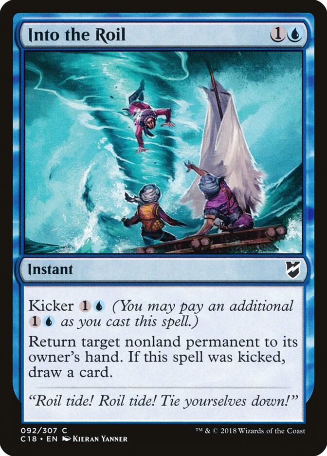 Into the Roil 92 card from Commander 2018