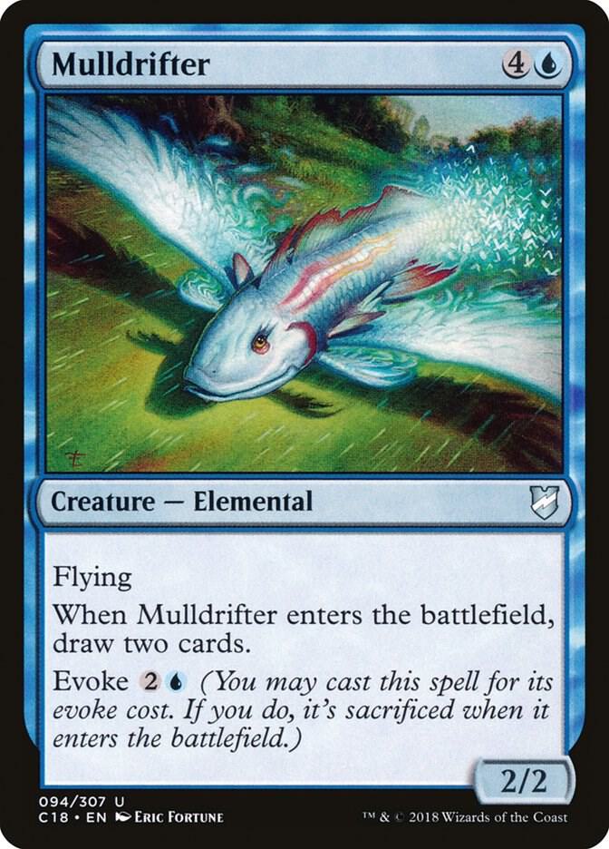 Mulldrifter 94 card from Commander 2018