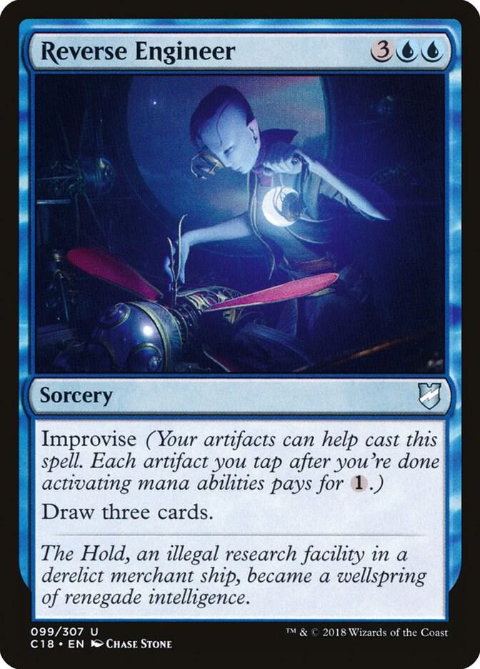 Reverse Engineer 99 card from Commander 2018