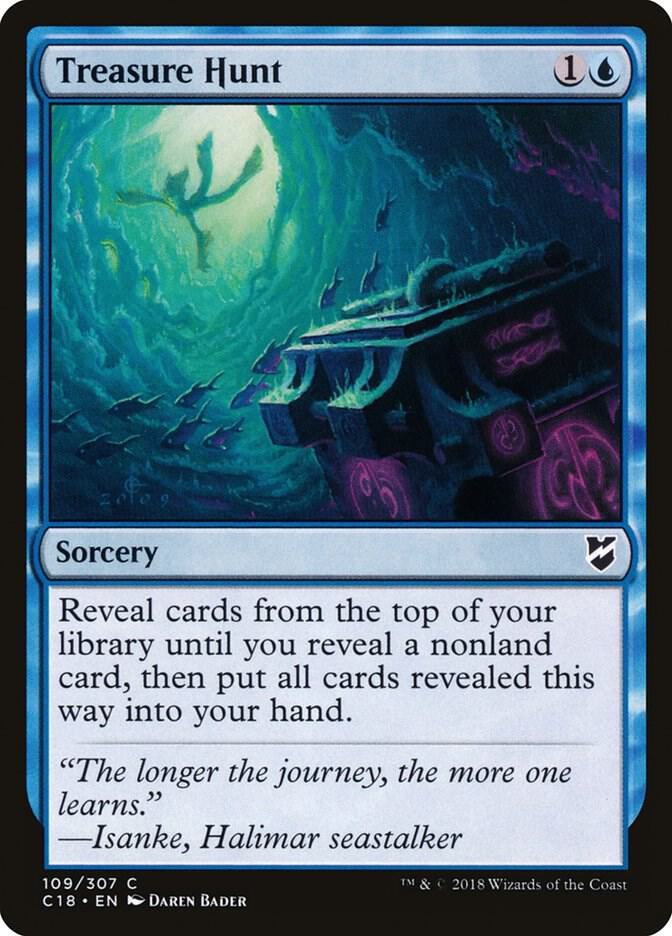 Treasure Hunt 109 card from Commander 2018