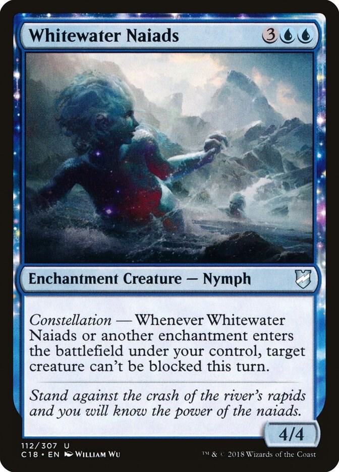 Whitewater Naiads 112 card from Commander 2018