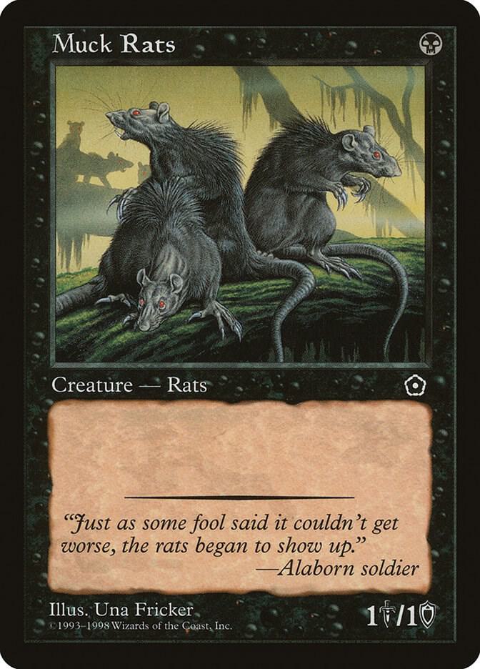 Muck Rats card from Portal Second Age