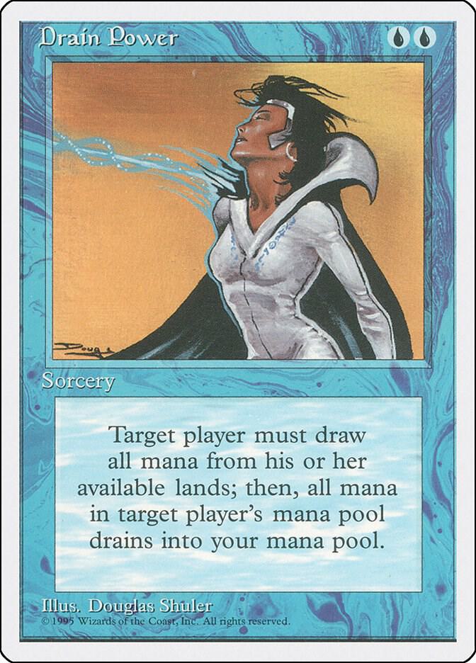 Drain Power 67 card from Fourth Edition
