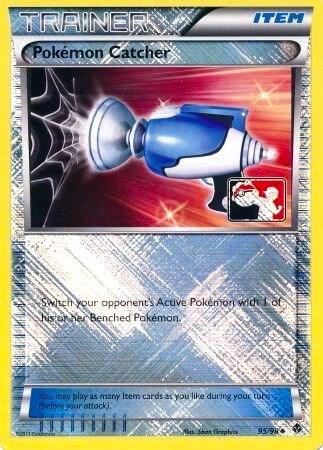 Pokemon Catcher - 95/98 (Player Rewards) 095/098 card from League & Championship Cards