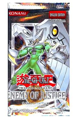Enemy of Justice Booster Pack [1st Edition] card from Enemy of Justice