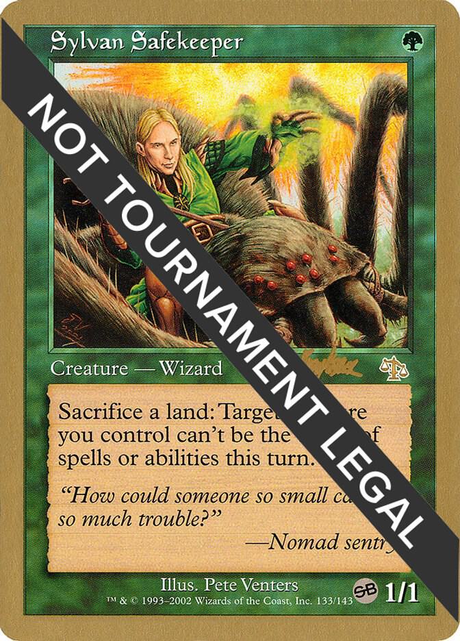 Sylvan Safekeeper - 2002 Brian Kibler (JUD) (SB) card from World Championship Decks
