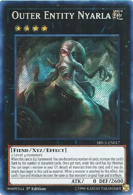 Outer Entity Nyarla SHVA-EN017 card from Shadows in Valhalla
