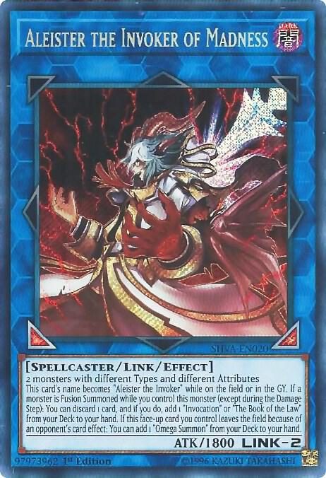 Aleister the Invoker of Madness SHVA-EN020 card from Shadows in Valhalla