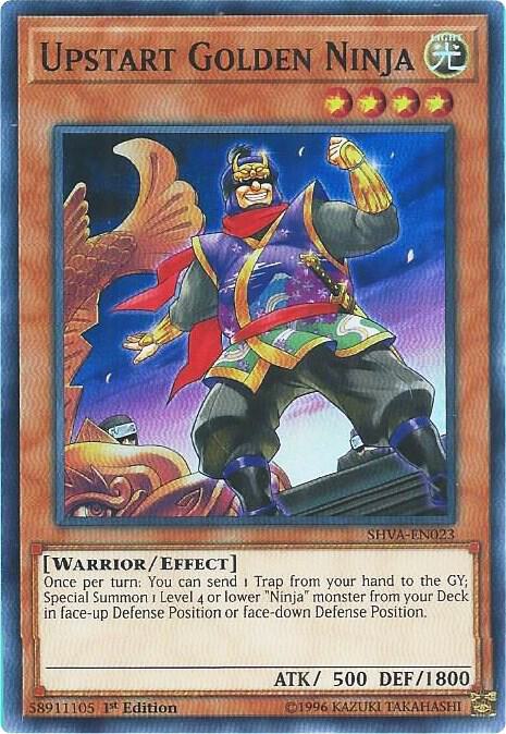 Upstart Golden Ninja SHVA-EN023 card from Shadows in Valhalla