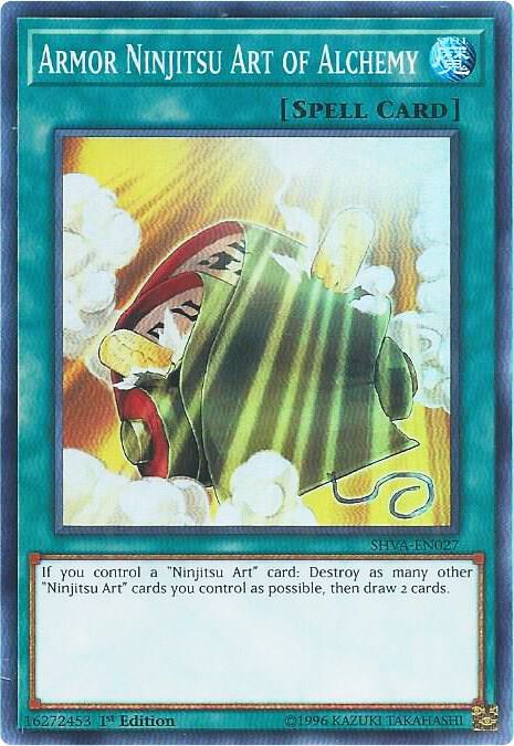 Armor Ninjitsu Art of Alchemy SHVA-EN027 card from Shadows in Valhalla