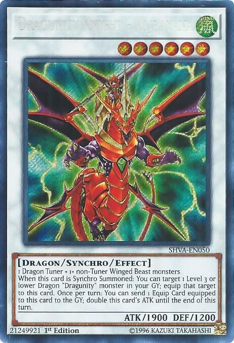 Dragunity Knight - Vajrayana SHVA-EN050 card from Shadows in Valhalla