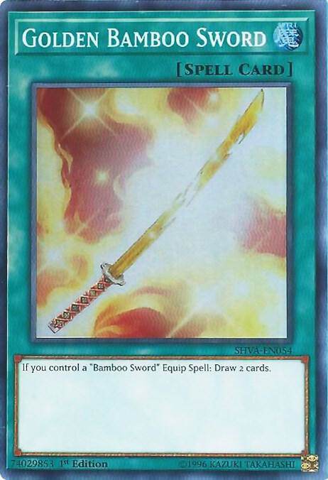 Golden Bamboo Sword SHVA-EN054 card from Shadows in Valhalla
