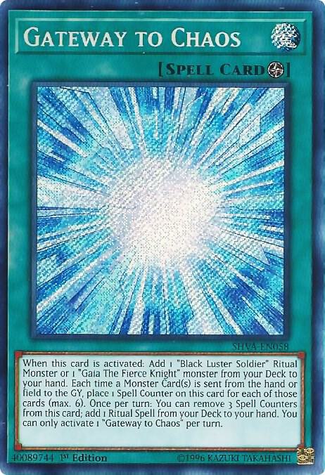 Gateway to Chaos SHVA-EN058 card from Shadows in Valhalla