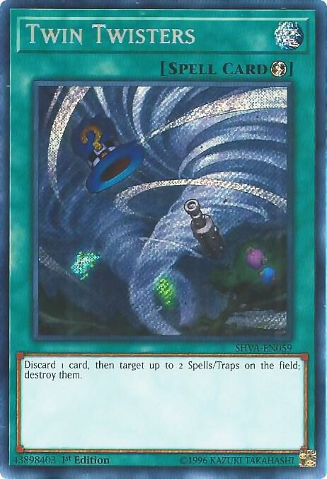 Twin Twisters SHVA-EN059 card from Shadows in Valhalla
