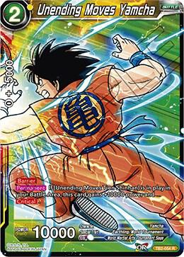 Unending Moves Yamcha TB2-054 card from World Martial Arts Tournament