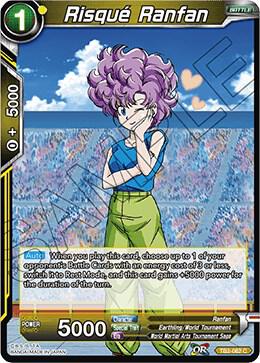 Risque Ranfan TB2-062 card from World Martial Arts Tournament