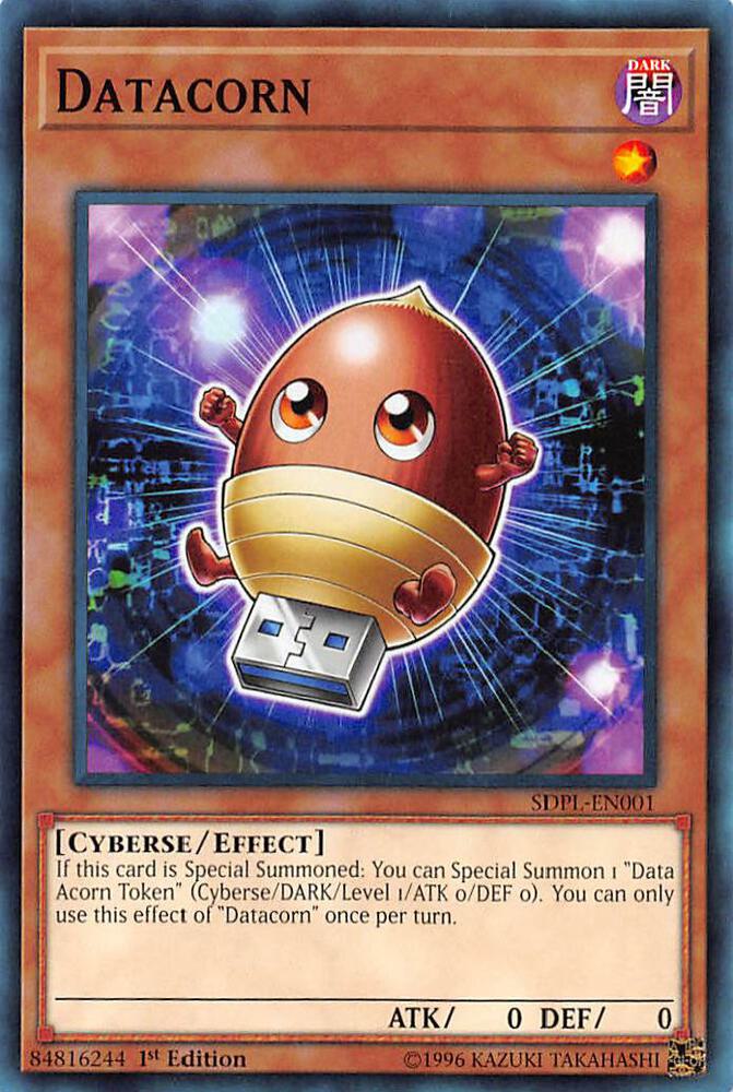 Datacorn SDPL-EN001 card from Structure Deck: Powercode Link
