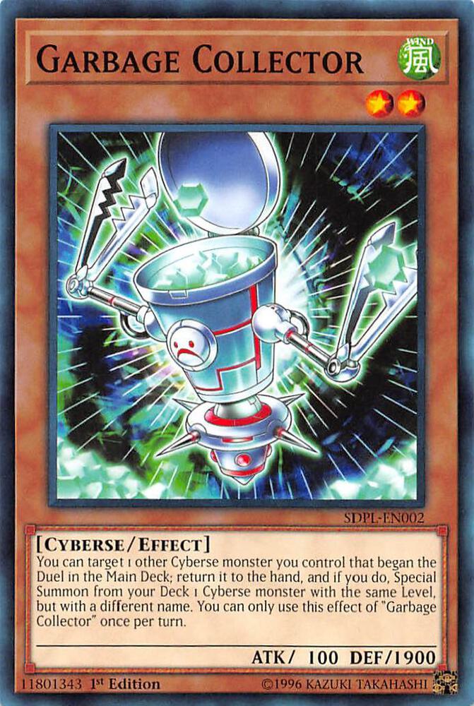 Garbage Collector SDPL-EN002 card from Structure Deck: Powercode Link