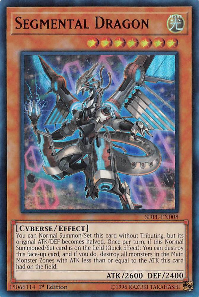 Segmental Dragon SDPL-EN008 card from Structure Deck: Powercode Link