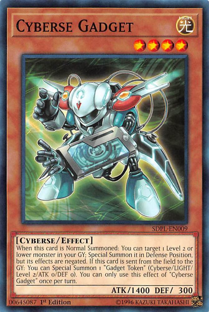 Cyberse Gadget SDPL-EN009 card from Structure Deck: Powercode Link