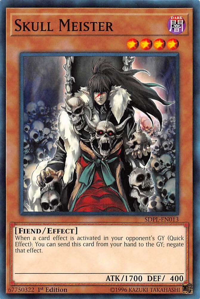 Skull Meister SDPL-EN013 card from Structure Deck: Powercode Link